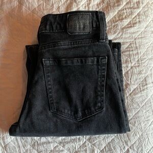 Women’s Black Hollister Wide Legged Jeans